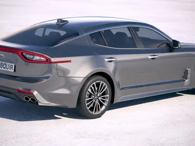 Kia Stinger 2019 3D model