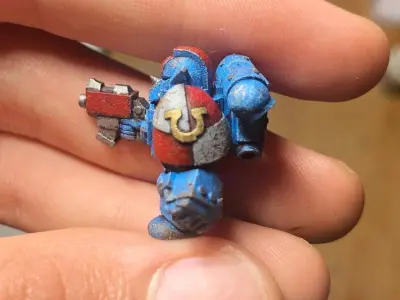 Goblin Marine Lieutenant Free 3D print model