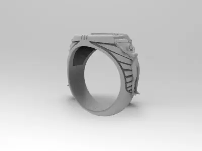 anillo rey salomon  3D print model