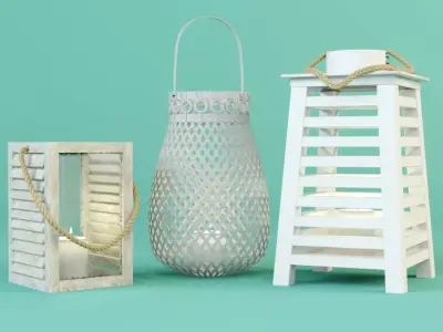 Lanterns by ZARA HOME 3D model