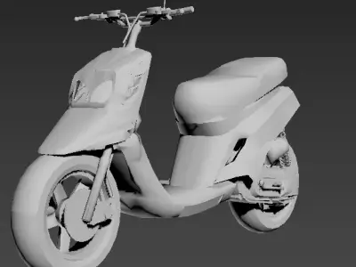 mbk booster spirit  3D print model