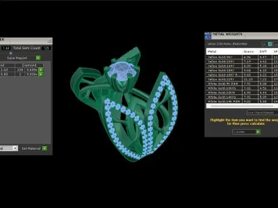 ring  jewelry  3D print model