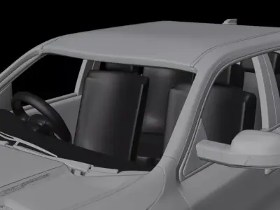 2020 Dodge RAM 1500 TRX 3D model