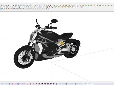 Big Devil Ducati XDiavel 3D model