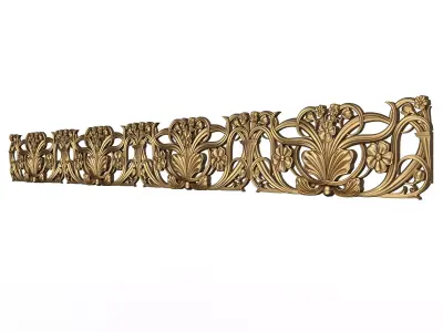 Ornament Element Molding 035 Low-poly 3D model