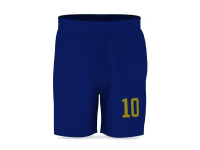 Football Short Pan Generic Low Poly Low-poly 3D model