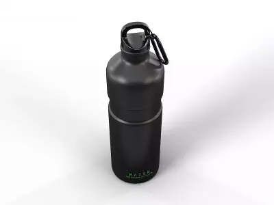 Razer Hydrator Water Bottle Black 3D model