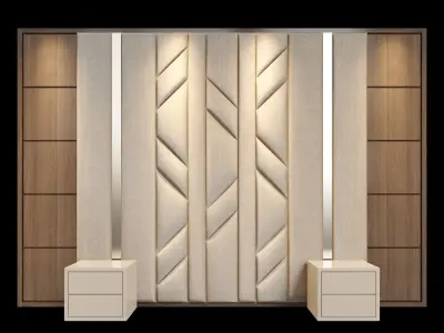 ARCHILINE Design Studio - Headboard 03 3D model