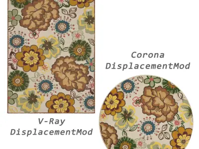 Rugs No 760 Low-poly 3D model