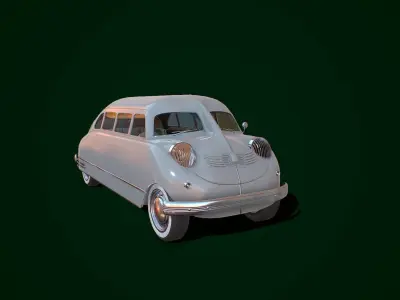 Scarab Scout Low-poly 3D model