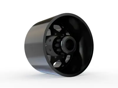 AMERICAN TRUXX GRIDLOCK WHEEL 3D MODEL 3D print model