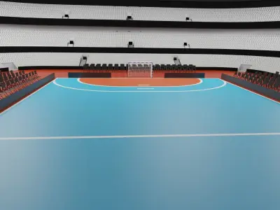 Handball Stadium 3D model