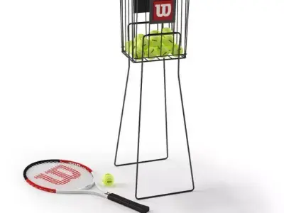 Sport    Ball Stand 3D model