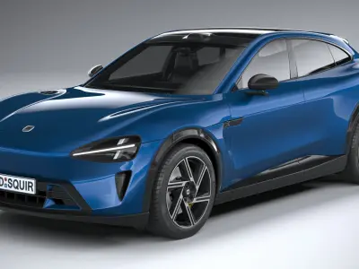 Xiaomi YU7 2025 3D model