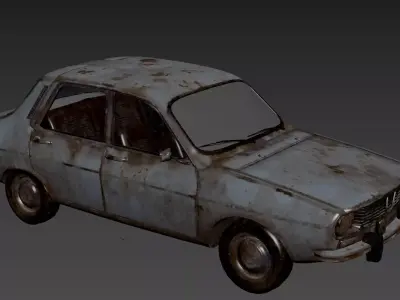 The jedi survival car 3D model