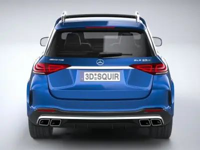 Mercedes-Benz GLE 63 AMG 2021 3D model