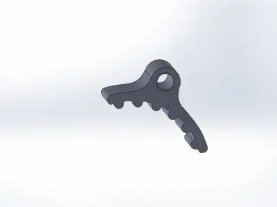 Crankshaft retainer for VAG timing change belt fixator TD  3D print model