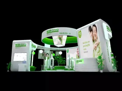 Exhibition - Area - 15X12-3DMAX2009-05 3D model
