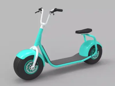 Scrooser electric scooter 3D model