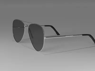 Sun Glasses Free low-poly 3D model