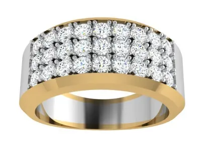 Diamond Band 4104 3D print model