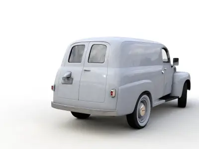 M-1 SERIES PANEL TRUCK 1951 3D model