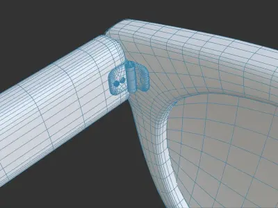 Luxury Sunglasses 3D Model 2 3D model