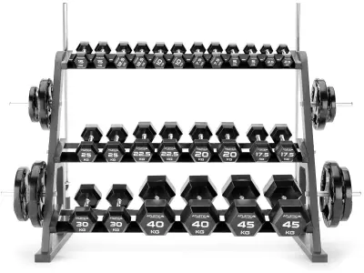 Weight Storage Racks Dumbbell Set022 3D model