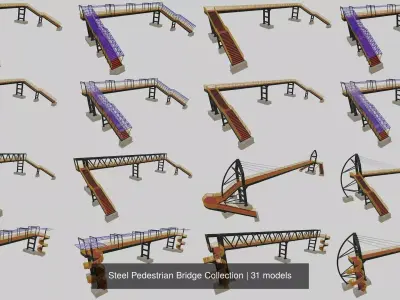 Steel Pedestrian Bridge Collection