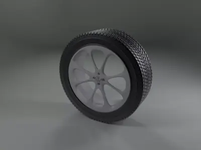 Wheel 3D model 25