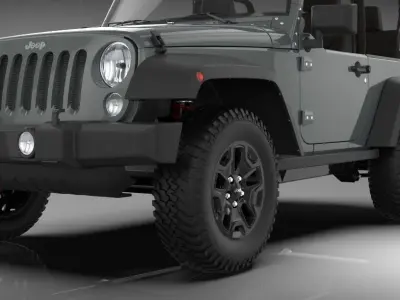 2016 Jeep Wrangler 3D model