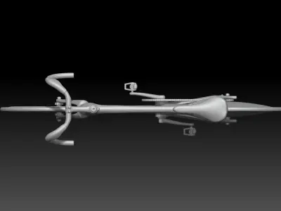 bicycle prop 3D print model