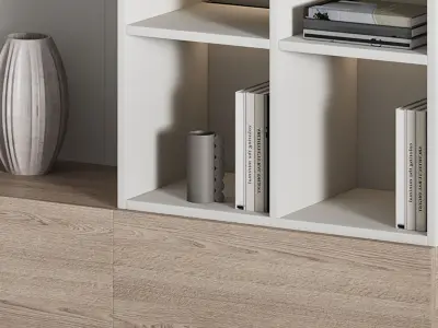 Modern TV Wall 013 3D model