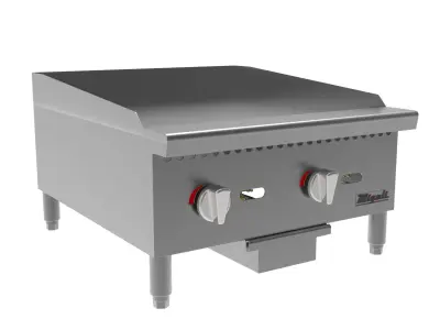  Wide Manual Griddle 3D model