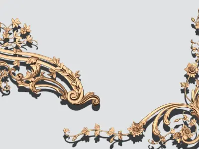 Ornaments classical decoration VOL 4-30 DESIGN 3D model