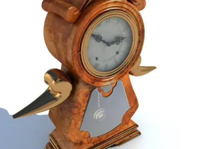Old Clock 3D model