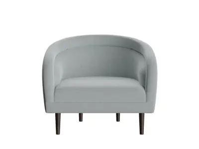 Jasmine Curved Chair 3D model