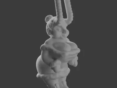 Mrs Krampus 3D print model