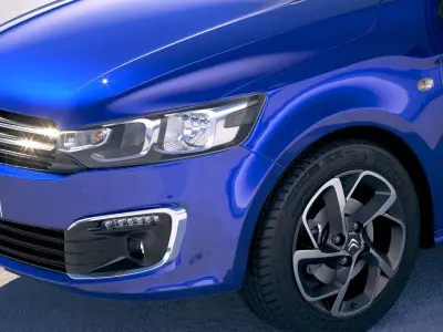 Citroen C-Elysee 2017 3D model