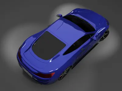 Concept car LSD 3D model