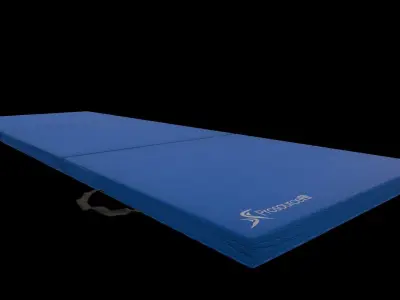 Tri-Fold Folding Exercise Mat 3D model