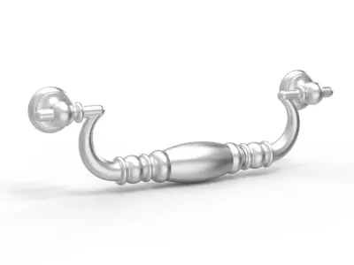 Classic Antique Furniture Handle Free 3D model