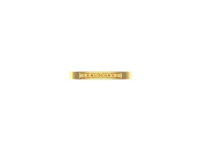Gold Round Shape Diamond 3D print model