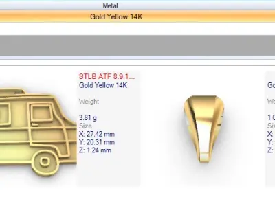 Medic Ambulance Paramedic EMT Charm Bracelet Necklace Jewelry  3D print model