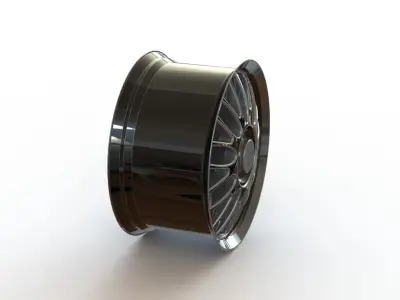 Cast rim PETROL-P4C 3D model