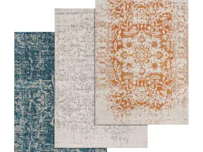 Rug Set 212 3D model