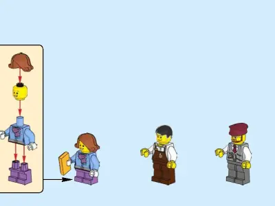 TwindBricks3D - 40262 Christmas Train Ride 3D print model