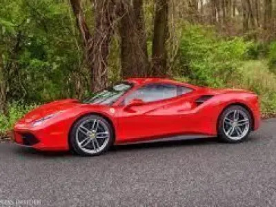 Ferrari sports car Low-poly 3D model