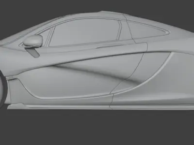 McLaren P1 3D model from CGTrader