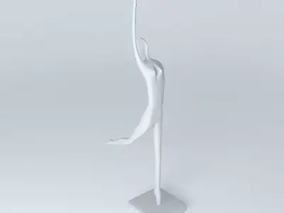 Statue sculpture of woman Free 3D model